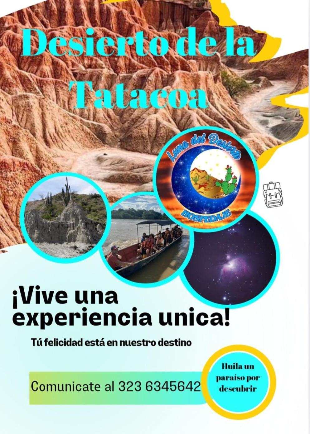 Luna Del Desierto Tatacoa Villavieja Esterno foto